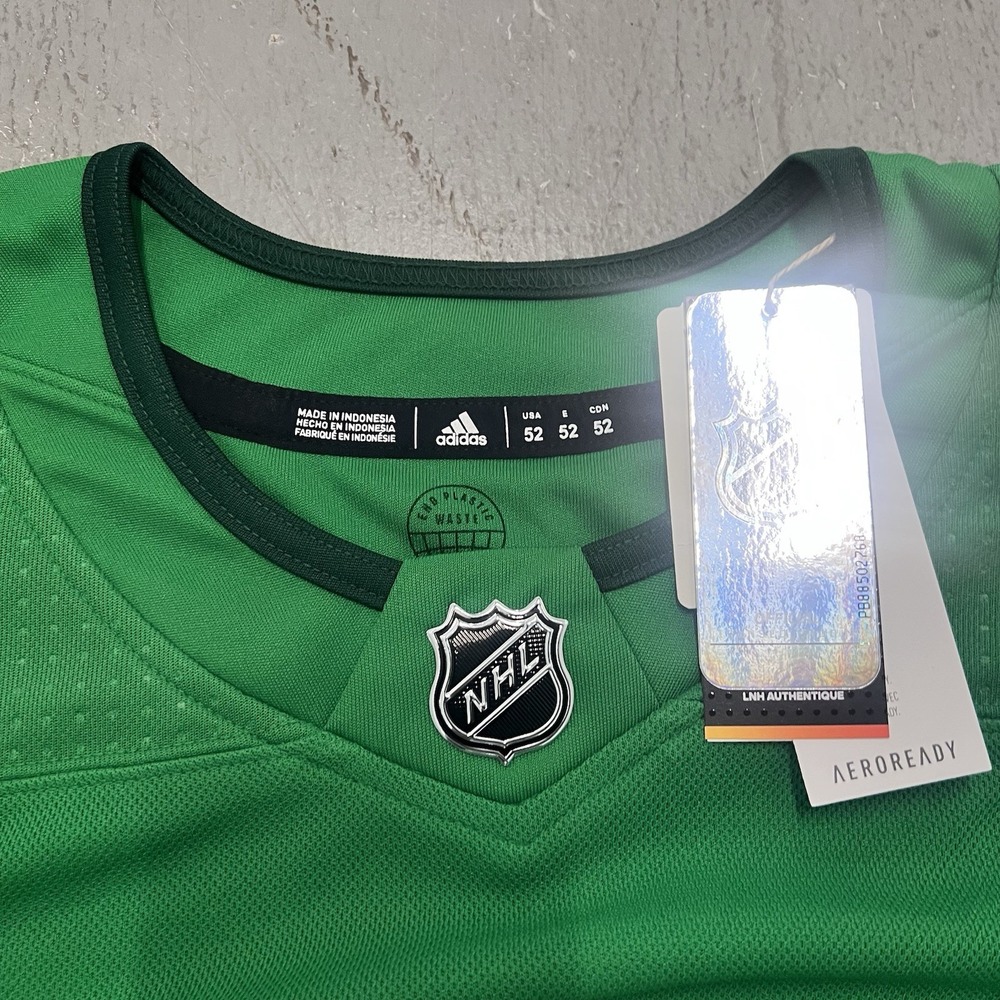 Adidas Size‎ 52 NHL NY Rangers St. Patrick's Day Authentic Jersey - Picture 6 of 6